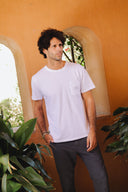 WHITE SNC BASIC FLAMÉ T-SHIRT