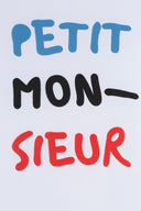 WHITE PETIT MONSIEUR KIDS T-SHIRT