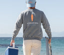 LIGHT GREY THE GENT SWEATSHIRT