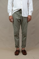 TAN GREEN JOGGER LINEN LONG