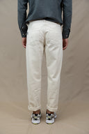 WHITE HYBRID JEANS