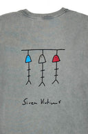 LIGHT GREY SIREN VICTIMS T-SHIRT
