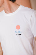 WHITE LA COTE T-SHIRT
