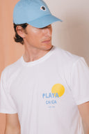 WHITE PLAYA CHICA T-SHIRT