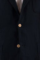 NAVY LINEN BLAZER