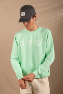 MINT GREEN SEA SWEATSHIRT