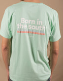 MINT GREEN BORN IN THE SOUTH T-SHIRT