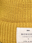 MUSTARD MONSIEUR WOOLEN BEANIE