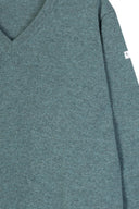 CASPIAN LAMBSWOOL V-NECK JUMPER