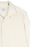 OFFWHITE CORDUROY SPORT SHIRT