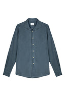 DUSKY BLUE CORDUROY SPORT SHIRT