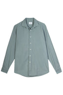 AQUA BRUSHED TWILL SHIRT