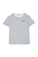 OFFWHITE/NAVY LA CÔTE STRIPES T-SHIRT