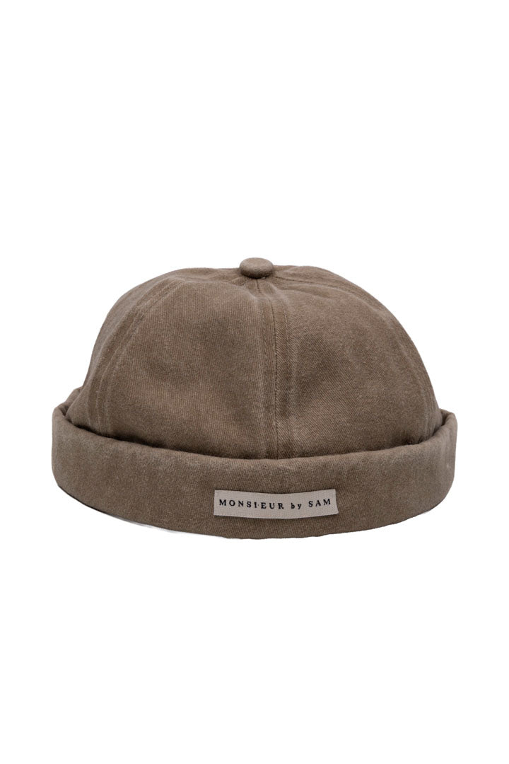 BEIGE DOCKER HAT