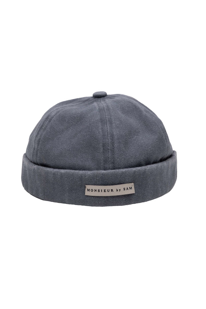 GREY DOCKER HAT