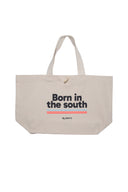 OFFWHITE BORN IN THE SOUTH TOTE BAG