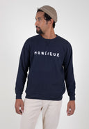 DEEP NAVY MONSIEUR SWEATSHIRT