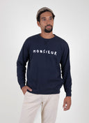 DEEP NAVY MONSIEUR SWEATSHIRT