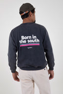 ASPHALT PINK BORN IN THE SOUTH SWEATSHIRT