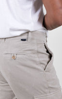 TOASTED CORDUROY CARGO TROUSERS