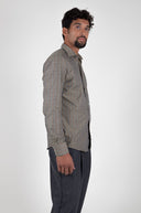 GREEN/ORANGE VILLELA SPORT SHIRT