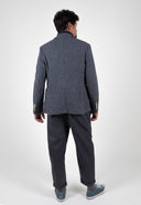 GREY CHECKED BLAZER