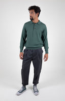 KAKI POLO SWEATER