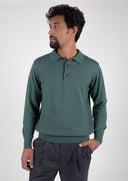 KAKI POLO SWEATER