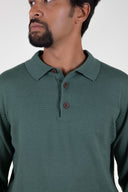 KAKI POLO SWEATER