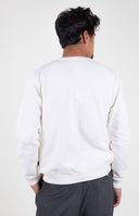 OFFWHITE/NAVY MONSIEUR SWEATSHIRT