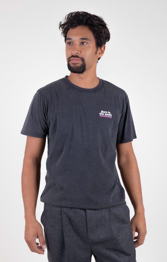 ASPHALT PINK BORN IN THE SOUTH T-SHIRT