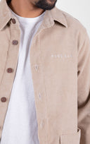 BEIGE MONSIEUR CORDUROY WORKER JACKET