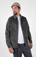 KHAKI MONSIEUR CORDUROY WORKER JACKET