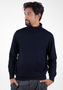 NAVY TURTLENECK