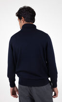 NAVY TURTLENECK
