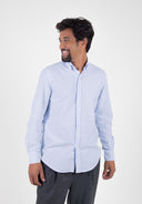 LIGHT BLUE STRIPES OXFORD SHIRT