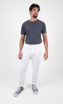 OFFWHITE CORDUROY CARGO TROUSERS
