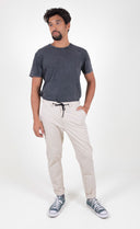BEIGE TECHNICAL TROUSERS
