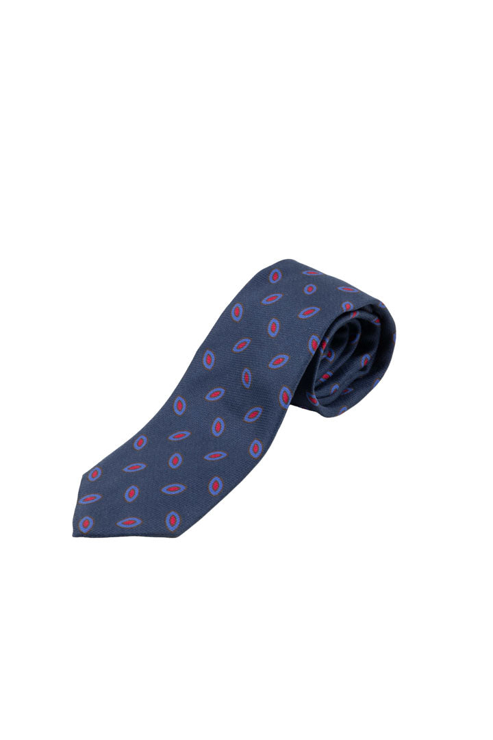 NAVY MILANO TIE