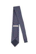 NAVY SILK TWILL TIE