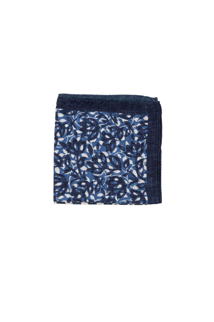 FLOWER POCKET SQUARE