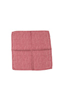 RED SHAPPE POCKET SQUARE