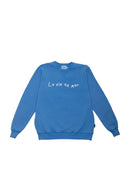 TWILIGHT BLUE LA VIE EN MER SWEATSHIRT