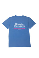 TWILIGHT  BLUE PINK BORN IN THE SOUTH T-SHIRT