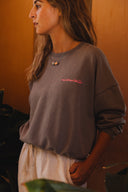 MIDDLE GREY MADEMOISELLE FEM SWEATSHIRT