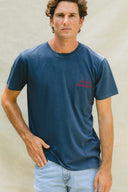NAVY/RED LA CÔTE T-SHIRT