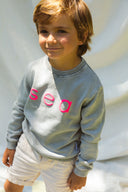 LIGHT GREY SEA SAMMY KIDS SWEATSHIRT