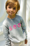 LIGHT GREY SEA SAMMY KIDS SWEATSHIRT