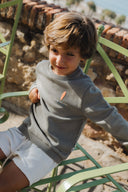 MIDDLE GRAY THE GENT KIDS SWEATSHIRT