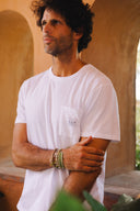 WHITE SNC BASIC FLAMÉ T-SHIRT